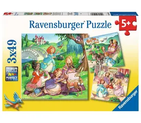 Ravensburger Prinzessinnen spielend / 3x49 Teile / ab 5 Jahren 