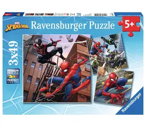 Ravensburger Spiderman im Angebot - 3x49 Teile / ab 5 Jahren 