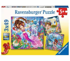 Ravensburger Meerjungfrauen - 3x49 Teile / ab 5 Jahren 