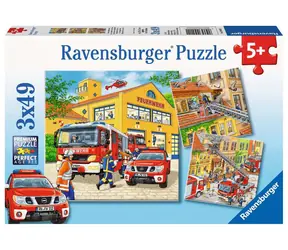 Ravensburger Feuerwehrleute - 3x49 Teile / ab 5 Jahren 