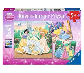 Ravensburger Disney: Prinzessinnen - 3x49 Teile / ab 5 Jahren 