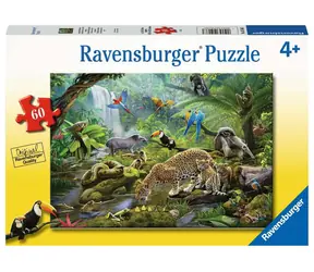 Ravensburger Bewohner des Regenwaldes / 60 Teile / ab 4 Jahren 