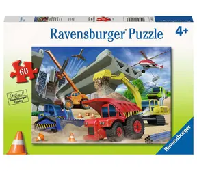 Ravensburger Baufahrzeuge - 60 Teile / ab 4 Jahren 
