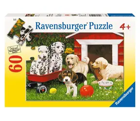 Ravensburger Happy Puppies / 60 Stück / ab 4 Jahren 