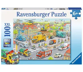 Ravensburger Maschinen in der Stadt / 100 Teile / ab 6 Jahren 