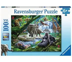 Ravensburger Familie aus dem Dschungel / 100 Teile / ab 6 Jahren 