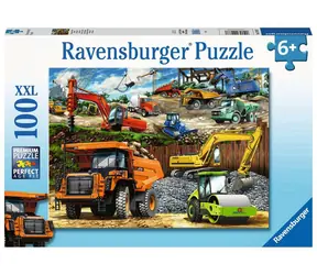 Ravensburger Baufahrzeuge - 100 Teile / ab 6 Jahren 