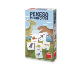 Dino Pexeso - Dinosaurier / Spieldauer: 20 Min. / Spieleranzahl: 2-4 / ab 4 Jahren