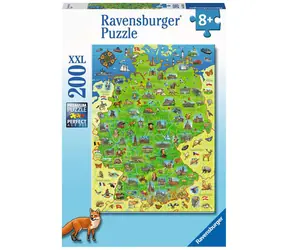 Ravensburger Farbkarte von Deutschland / 200 Stück / ab 8 Jahren 