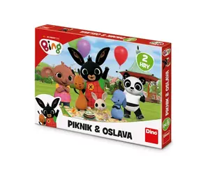 Dino Bing - Kinderspiel / Spieldauer: 15 Minuten / Spielerzahl: 2-6 / ab 3 Jahren