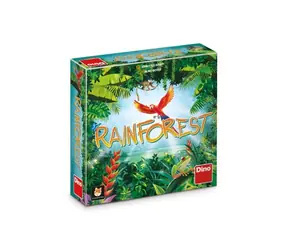 Dino Regenwald - Familienspiel / Spieldauer: 45 Minuten / Anzahl der Spieler: 2-4 / ab 8 Jahren