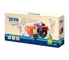 SEVA Klasik Kleinster Traktor / 115 Teile / ab 4 Jahren