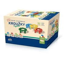 SEVA Ringe größte 4 Farben / 96 Stück / ab 1 Jahr