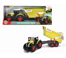 Dickie Farm CLAAS Traktor mit Anhänger 64 cm / ab 3 Jahren
