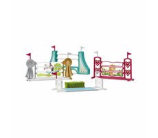 Schleich Horse Club 42612 Zubehör für den Pferdeparcours / ab 3 Jahren 