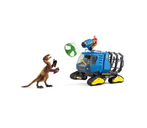 Schleich Dinosaurs 42604 Kettenfahrzeug zum Fangen von Dinosauriern / ab 3 Jahren 