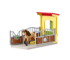 Schleich Farm WORLD 42609 Kleiner Stall für ein Islandpony / ab 3 Jahren 