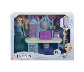 Mattel HMJ48 Disney Die Eiskönigin - Eisdiele: Elsa mit Olaf / ab 4 Jahren 