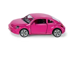 Siku Blister - VW Käfer rosa mit Aufklebern / ab 3 Jahren 