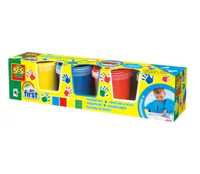 SES Meine ersten Fingerfarben 4 x 150 ml / ab 1 Jahr 
