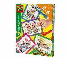 SES Stickset mit bunten Mustern / ab 3 Jahren 