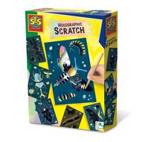 SES Holografische Rubbelbilder - Insektenreich / ab 3 Jahren 