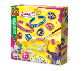 SES Herstellung glitzernder Ringe und Armbänder / ab 6 Jahren 