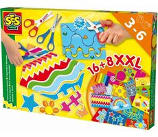 SES Ausschneideset für die Kleinen großes Set / ab 3 Jahren 