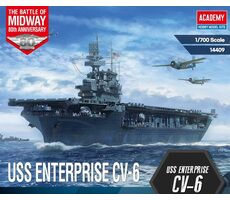 Academy 14409 USS CV-6 Enterprise Battle of Midway / Plastikmodell / 1:700