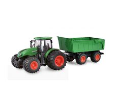 AMEWI 22635 grün / RC Traktor mit Anhänger / 1:24 / Alter: 6+ / RTR / Fernbedienung / 500mAh Li- ION 