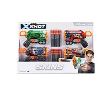 Zuru X-Shot Skins Menace / Kinderwaffenset / 24 Pfeile / ab 8 Jahren 