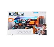 Zuru X-Shot Skins Griefer Thrasher / Kinderpistole / 12 Pfeile / ab 8 Jahren 