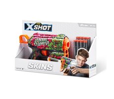 Zuru X-Shot Skins Flux Muster A / Kinderpistole / 8 Pfeile / ab 8 Jahren 