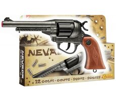 Villa NEVADA OLD METAL / Kapselpistole / 12 Schuss / ab 8 Jahren 