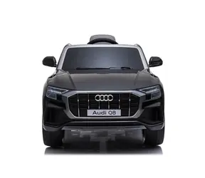 Eljet Kinder-Elektroauto Audi Q8 schwarz / 2x35 W / Geschwindigkeit: 3-7 km-h / Tragfähigkeit: 30 kg 