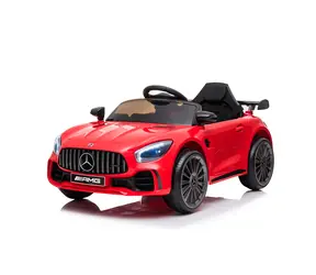 Eljet Kinder-Elektroauto Mercedes-Benz AMG GT- R rot / 2x25 W / Geschwindigkeit: 3-5 km-h / Tragfähigkeit: 25 kg 