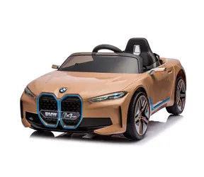 Eljet Kinder-Elektroauto BMW i4 bronze / 50 W / Geschwindigkeit: 3-5 km-h / Tragfähigkeit: 30 kg 
