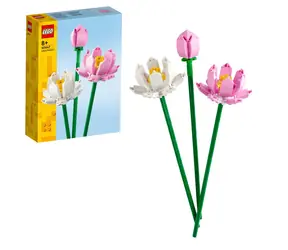 LEGO® Botanicals 40647 Lotusblumen / Stückzahl: 220 / ab 8 Jahren