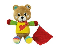Clementoni Clemmy Baby - Mein erstes Stofftier - Teddybär Bob / ab 0 Monaten