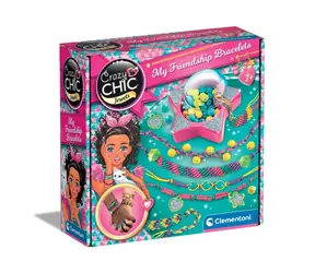 Clementoni Crazy CHIC - Freundschaftsarmbänder / ab 7 Jahren