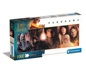 Clementoni PUZZLE Panorama - Der Herr der Ringe / 1000 Teile / ab 14 Jahren