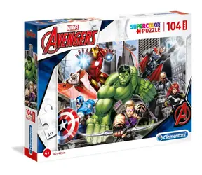 Clementoni PUZZLE Maxi - Avengers / 104 Teile / ab 3 Jahren
