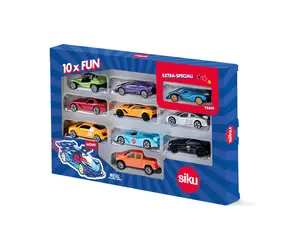 Siku Blister - 10er Set Sportwagen / ab 3 Jahren