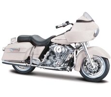Maisto HD 2002 FLTR Road Glide® weiß / Maßstab 1:18 / ab 3 Jahren