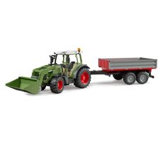 Bruder 02182 Fendt Vario 211 Traktor mit Anhängerkupplung und Lader / 1:16 / ab 3 Jahren
