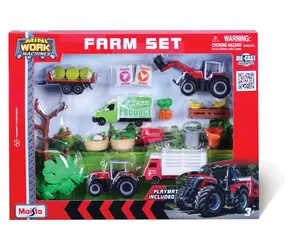 Maisto Mega Farm-Set - Massey Ferguson / ab 3 Jahren