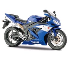 Maisto Yamaha YZF-R1 blau / Maßstab 1:12 / Ständer / ab 3 Jahren