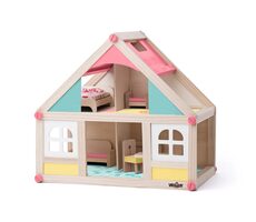 Woody Kleines Haus mit Zubehör / ab 3 Jahren