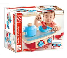 Hape Doppelkocher mit Zubehör / ab 18 Monaten