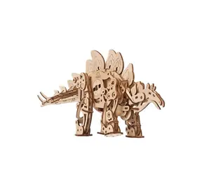 Ugears 3D-Holzpuzzle Stegosaurus / ab 14 Jahren / 305 Teile / Schwierigkeit: mittel